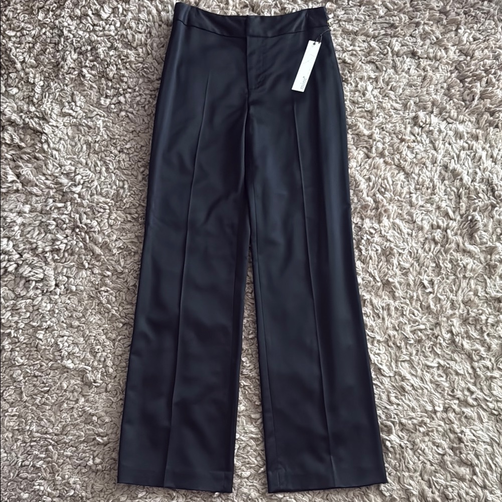 Mint Jodi Arnold Elegant Black Wide-Leg Trousers Size 2